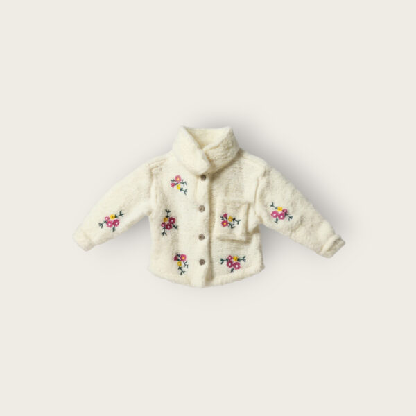 Женски џемпер со цвет