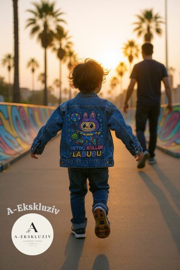 Retro Roller женско тексас палто