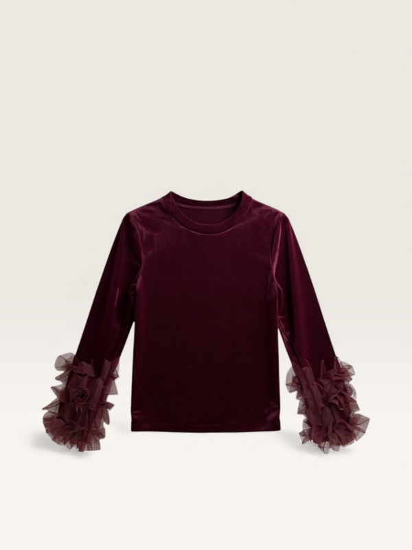 6 bordo bluza zenska Бордо женска блуза