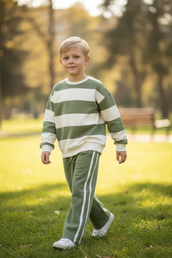 Машки зелен комплет во риги