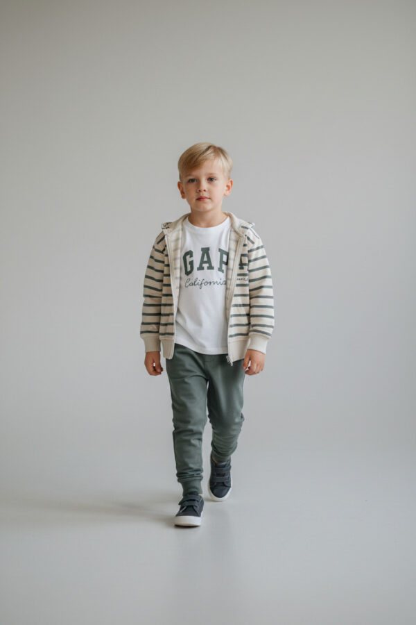 California Stripe машки комплет